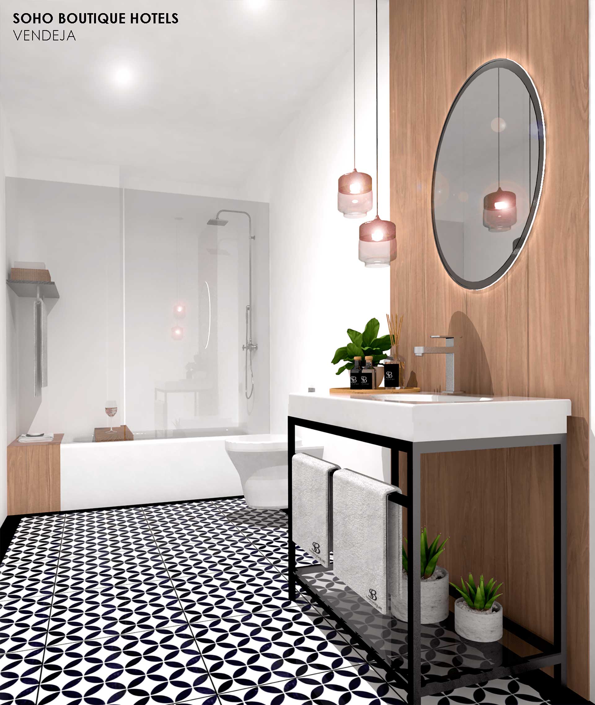 HOTEL SOHO BOUTIQUE URBAN, MÁLAGA MJ Osuna Interiorismo